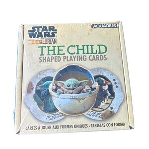 Disney Star Wars The Mandalorian The Child Shaped Playing Cards Deck | N…